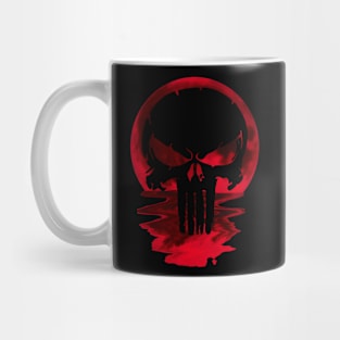 red moon skull 1 Mug